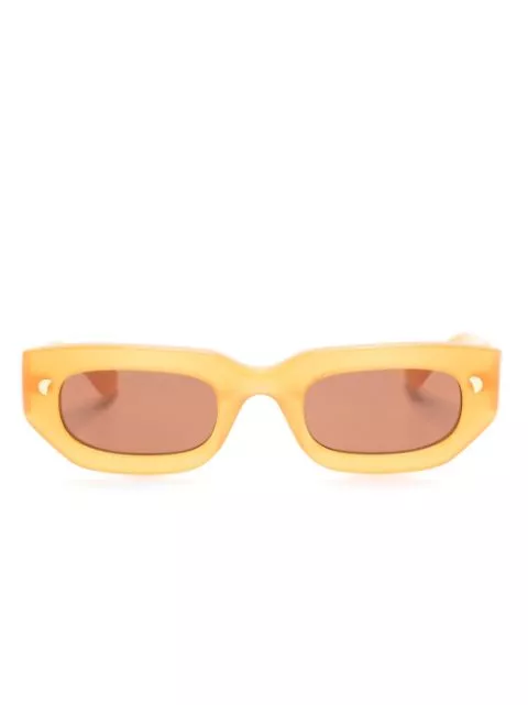 Nanushka Kadee rectangle-frame sunglasses Men 0118