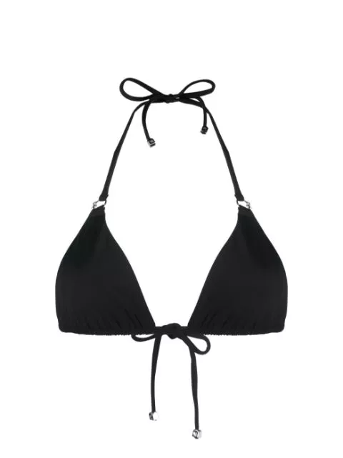 Nanushka Zaida triangle halterneck bikini top Women 0114