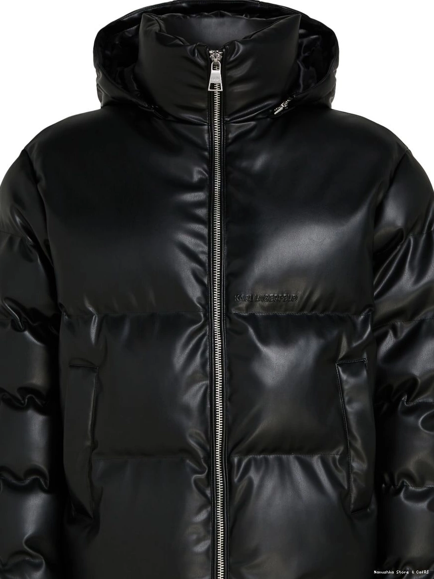 Affordable jacket faux-leather Women puffer Nanushka 0304