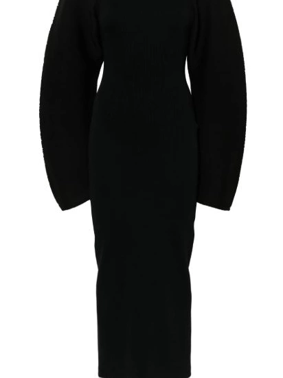 layered dress sculpted-sleeves midi Women Nanushka 0304