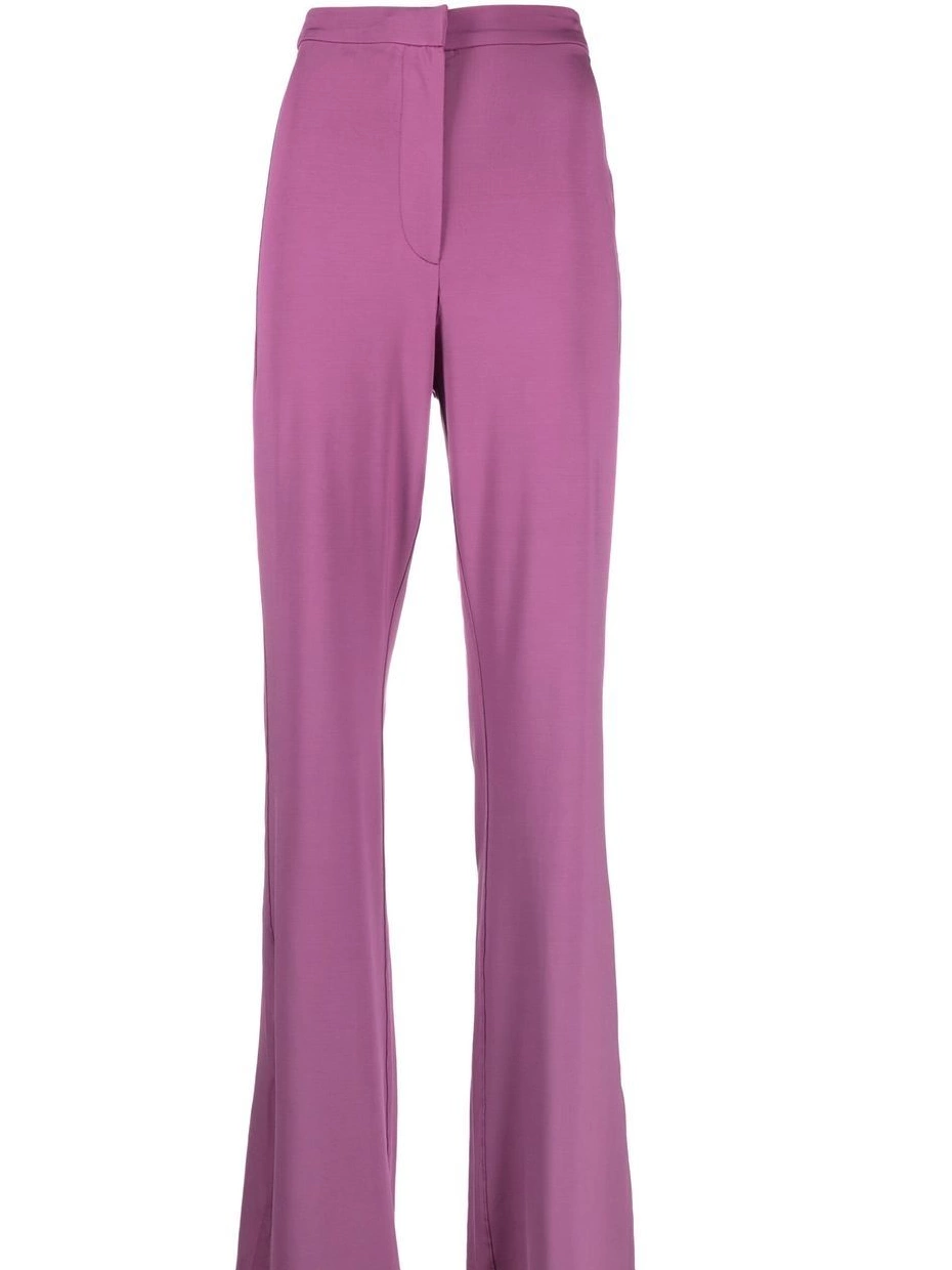 Affordable high-waisted Nanushka flared trousers Women 0306