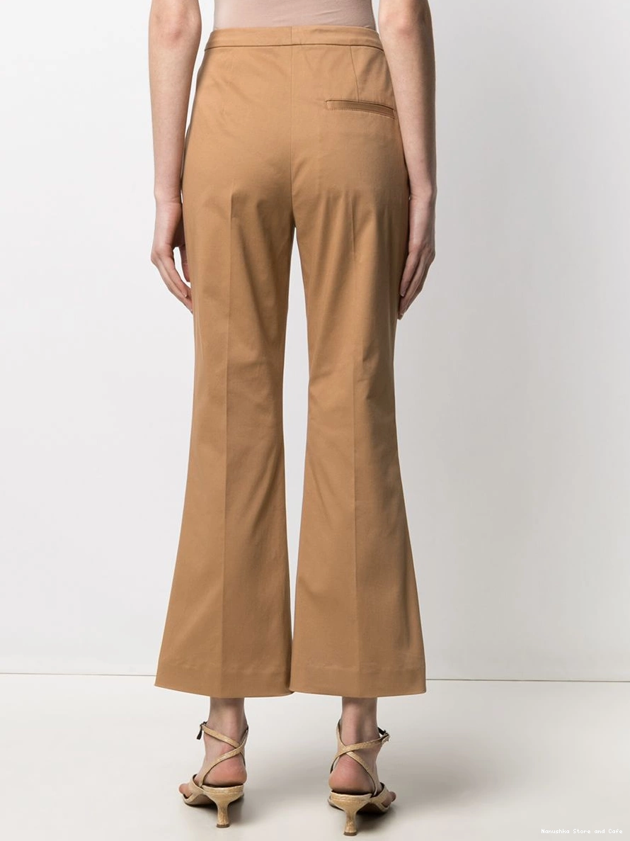 Cheap flare kick Nanushka trousers cropped Women 0308